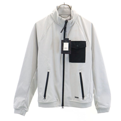 WOOLRICH TETON New Softshell Bomber Jacket Grey Size S