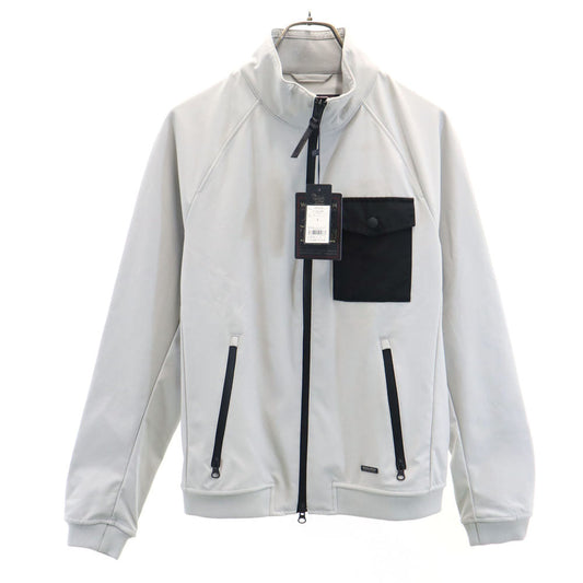 WOOLRICH TETON New Softshell Bomber Jacket Grey Size S