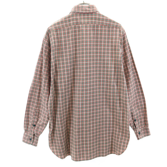 RRL 90s Early Tag 3-Star Check Shirt Red Brown Size S
