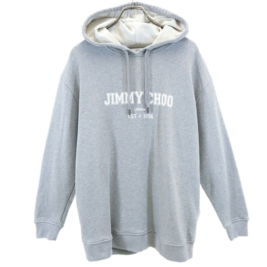 JIMMY CHOO Made in Italy Long Sleeve Sweatshirt Gray Size S