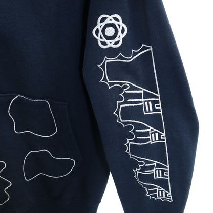 Bape A BATHING APE Navy Made in Japan Zip Hoodie Size S