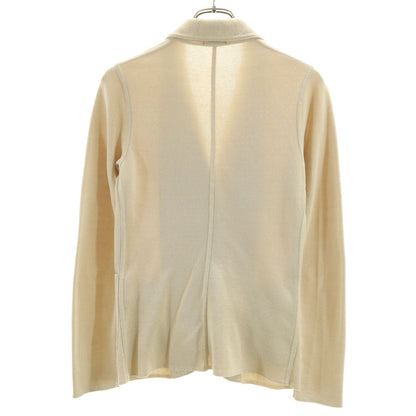 LARDINI Italian Tailored Knit Blazer Beige Size 38