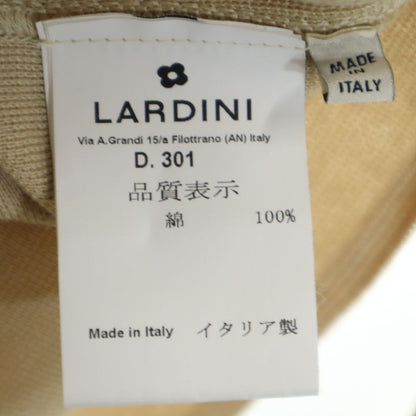 LARDINI Italian Tailored Knit Blazer Beige Size 38