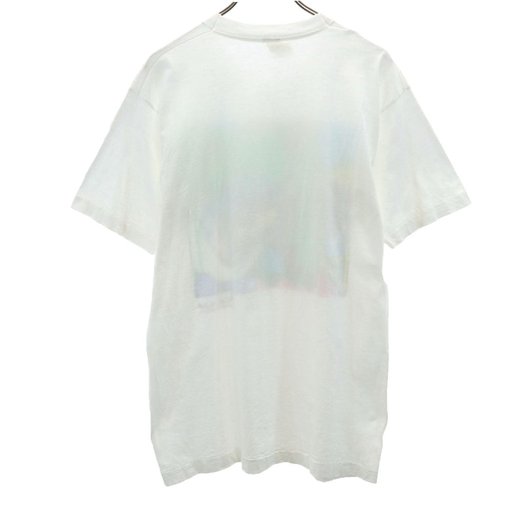 USA 90s Vintage Picasso Art Print T-Shirt White Size L