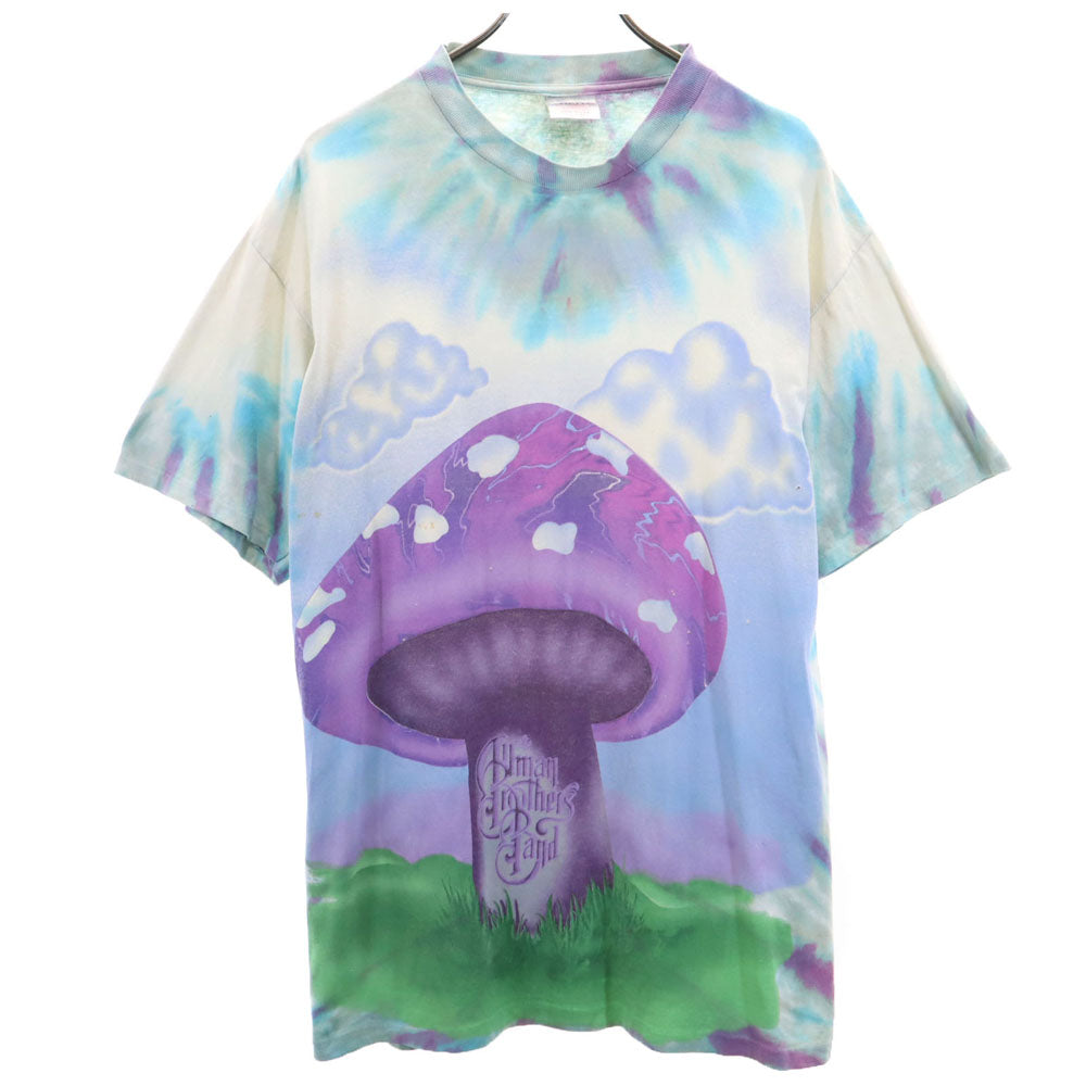 ONEITA 90s USA Allman Bros Band T-Shirt Greige Size L