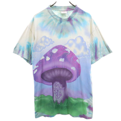 ONEITA 90s USA Allman Bros Band T-Shirt Greige Size L