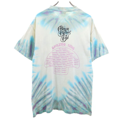 ONEITA 90s USA Allman Bros Band T-Shirt Greige Size L