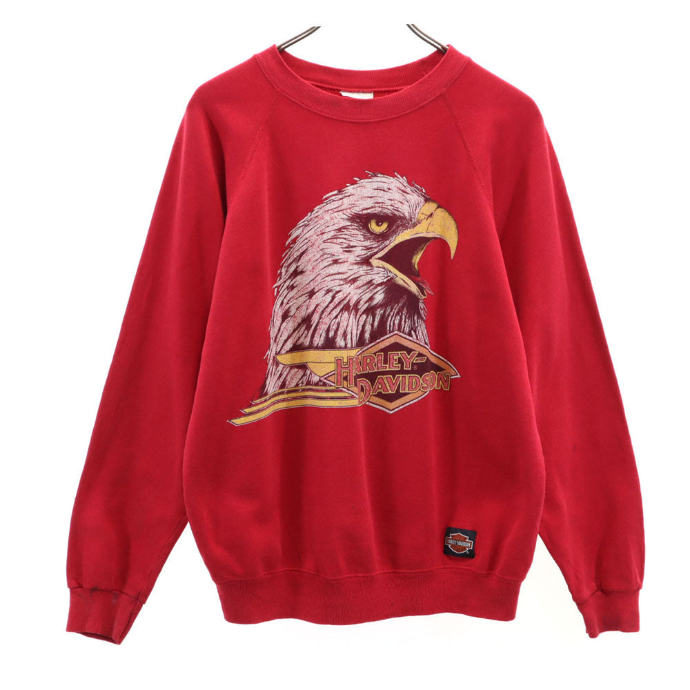 Hanes Vintage 80s 90s USA Made Sweatshirt Red Size L