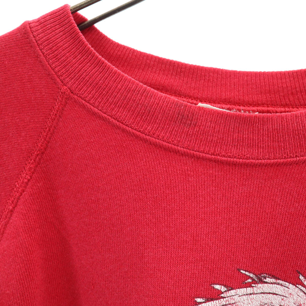 Hanes Vintage 80s 90s USA Made Sweatshirt Red Size L
