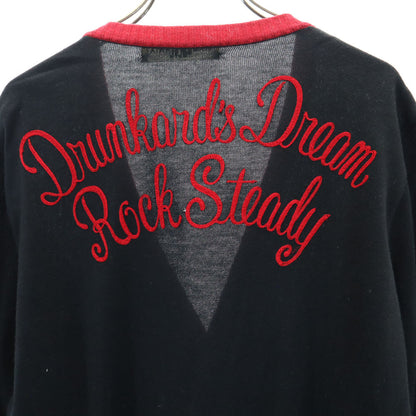 WACKO MARIA V-Neck Knit Cardigan Black Size M