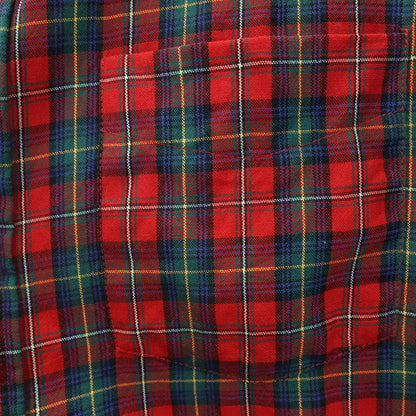 PENDLETON 70s Red Check Button Down Shirt Size L