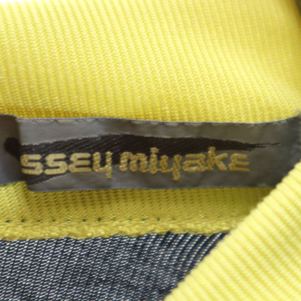 ISSEY MIYAKE 80s Vintage Long Sleeve Top Navy Size M