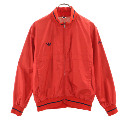 adidas 70s Vintage Trefoil Nylon Jacket Red Size M