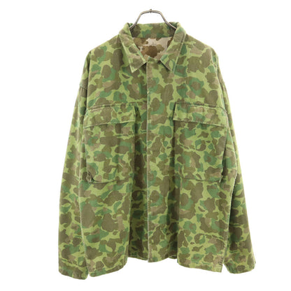 Rainbow Camo Herringbone Twill Military Jacket Green Size 46R
