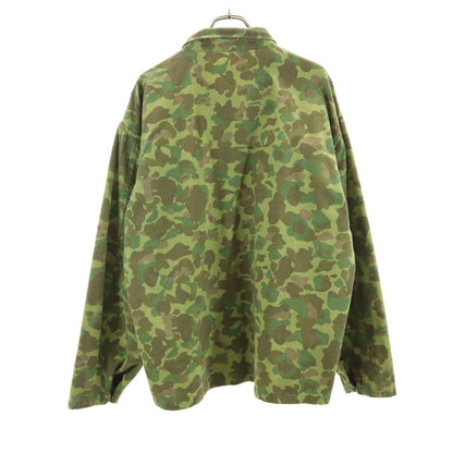 Rainbow Camo Herringbone Twill Military Jacket Green Size 46R