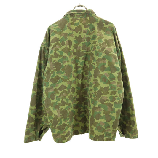 Rainbow Camo Herringbone Twill Military Jacket Green Size 46R