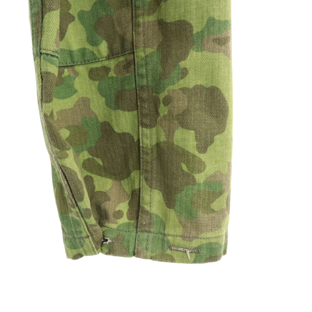 Rainbow Camo Herringbone Twill Military Jacket Green Size 46R