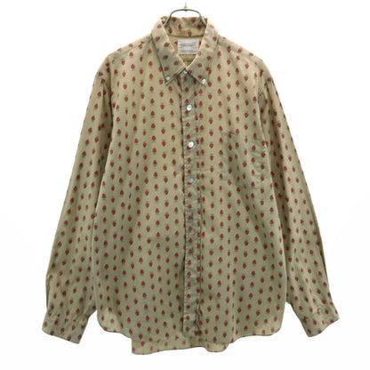 PENNEYS 60s Vintage Pattern Button Down Shirt Size L