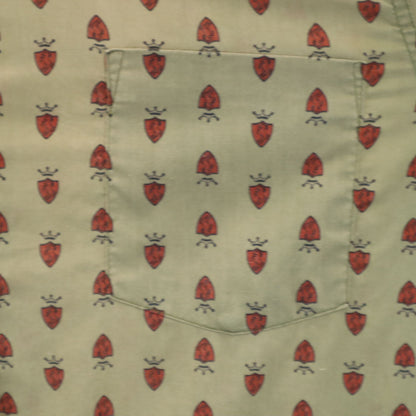 PENNEYS 60s Vintage Pattern Button Down Shirt Size L