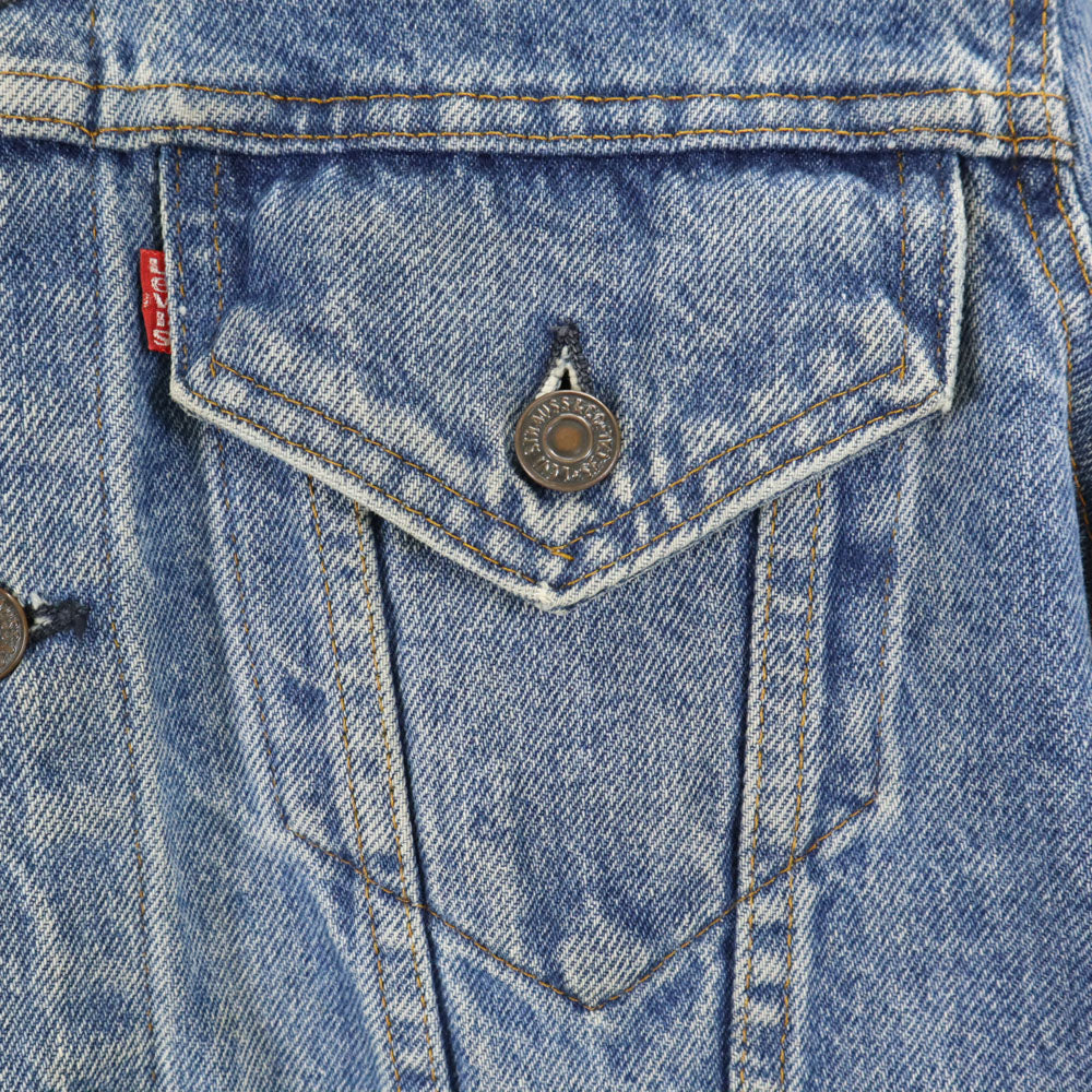 Levi's 70s 80s Vintage Made in USA Denim Jacket Blue Size 38