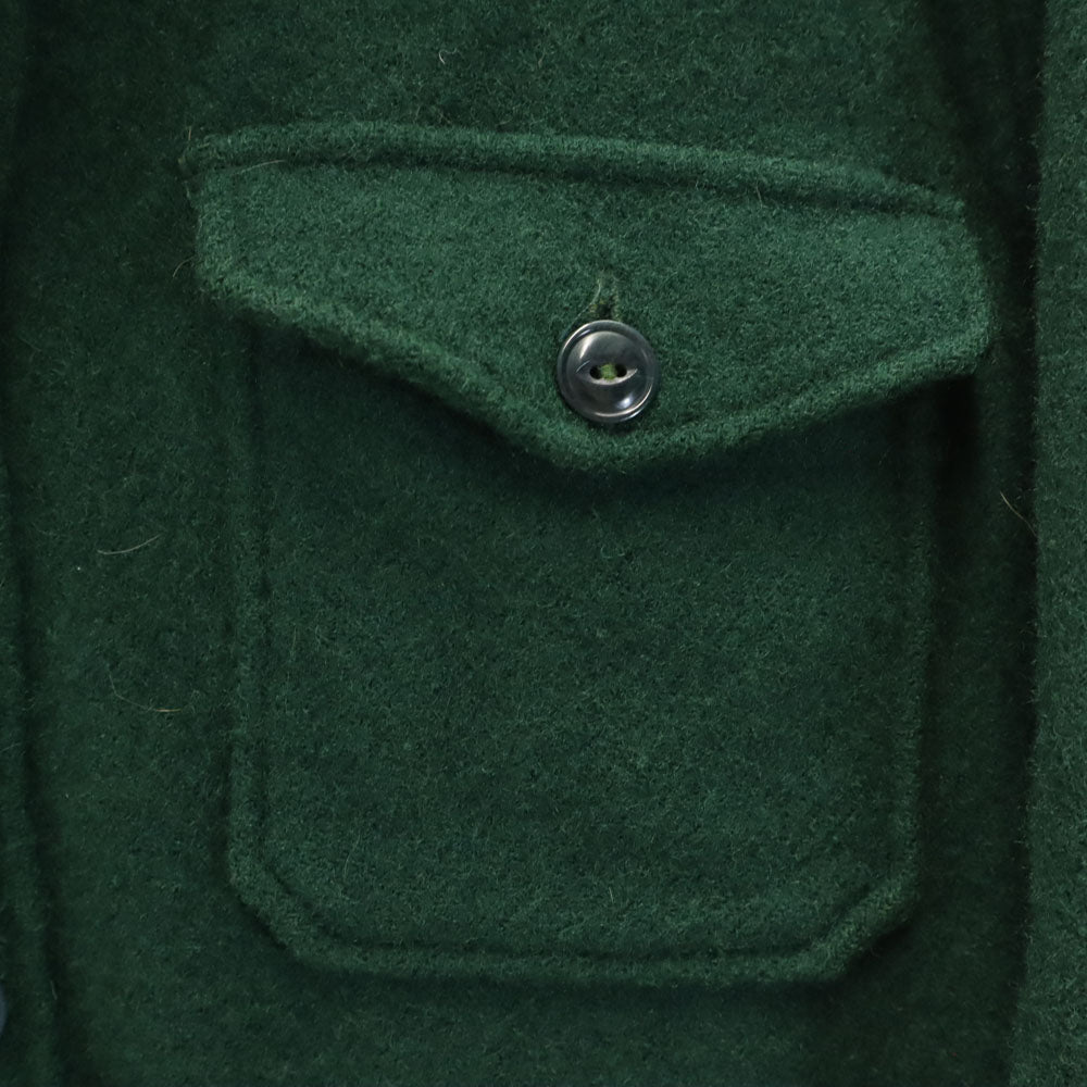 POLO COUNTRY 80s 90s USA Wool Long Sleeve Shirt Green Size S