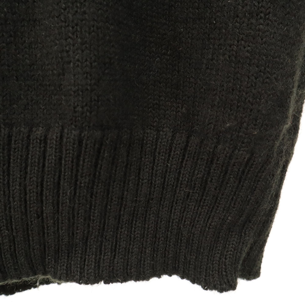YVES SAINT LAURENT 80s Vintage Wool V-Neck Sweater Size S