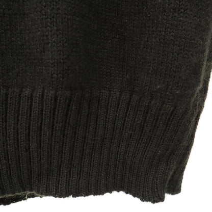 YVES SAINT LAURENT 80s Vintage Wool V-Neck Sweater Size S