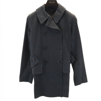 LOUIS VUITTON Mackintosh Trench Coat Charcoal Black Size 34