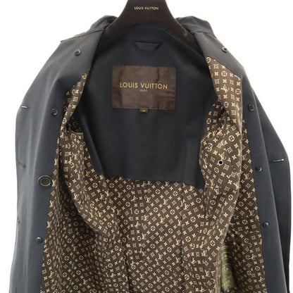LOUIS VUITTON Mackintosh Trench Coat Charcoal Black Size 34