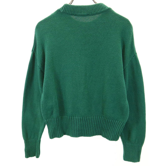 ami Portuguese Long Sleeve Sweater Green Size S