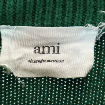 ami Portuguese Long Sleeve Sweater Green Size S