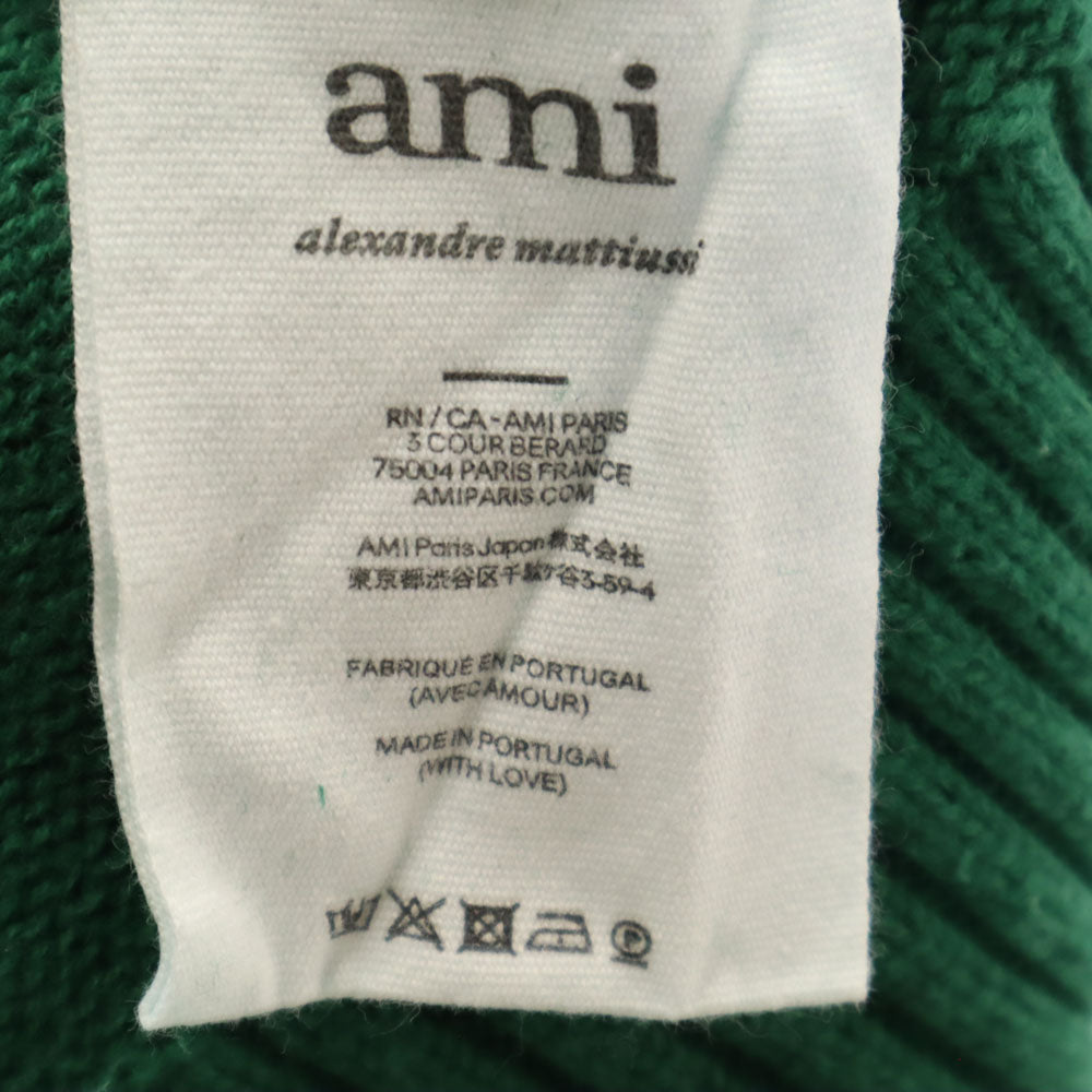 ami Portuguese Long Sleeve Sweater Green Size S