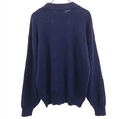Christian Dior SPORTS 90s Wool Sweater Navy