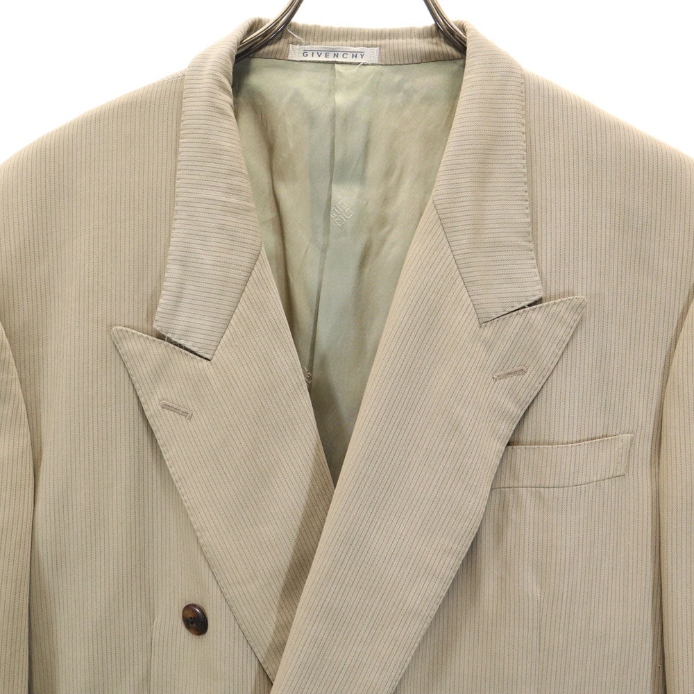 GIVENCHY 90s Striped Suit Set Beige