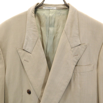 GIVENCHY 90s Striped Suit Set Beige