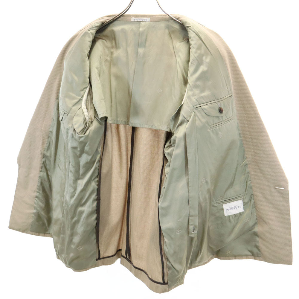 GIVENCHY 90s Striped Suit Set Beige