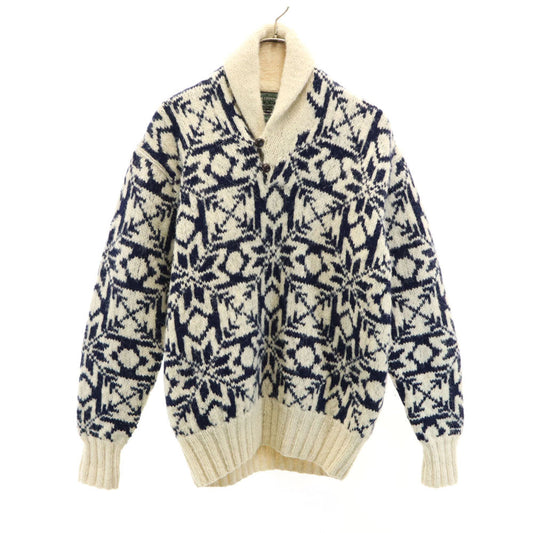 POLO COUNTRY RALPH LAUREN 90s Hand Nordic Sweater Size M