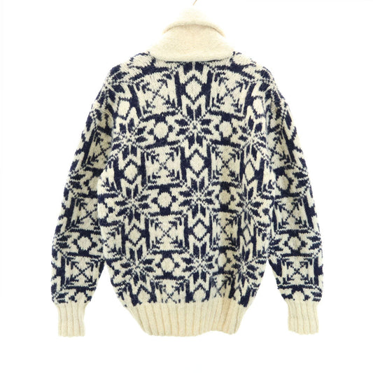 POLO COUNTRY RALPH LAUREN 90s Hand Nordic Sweater Size M
