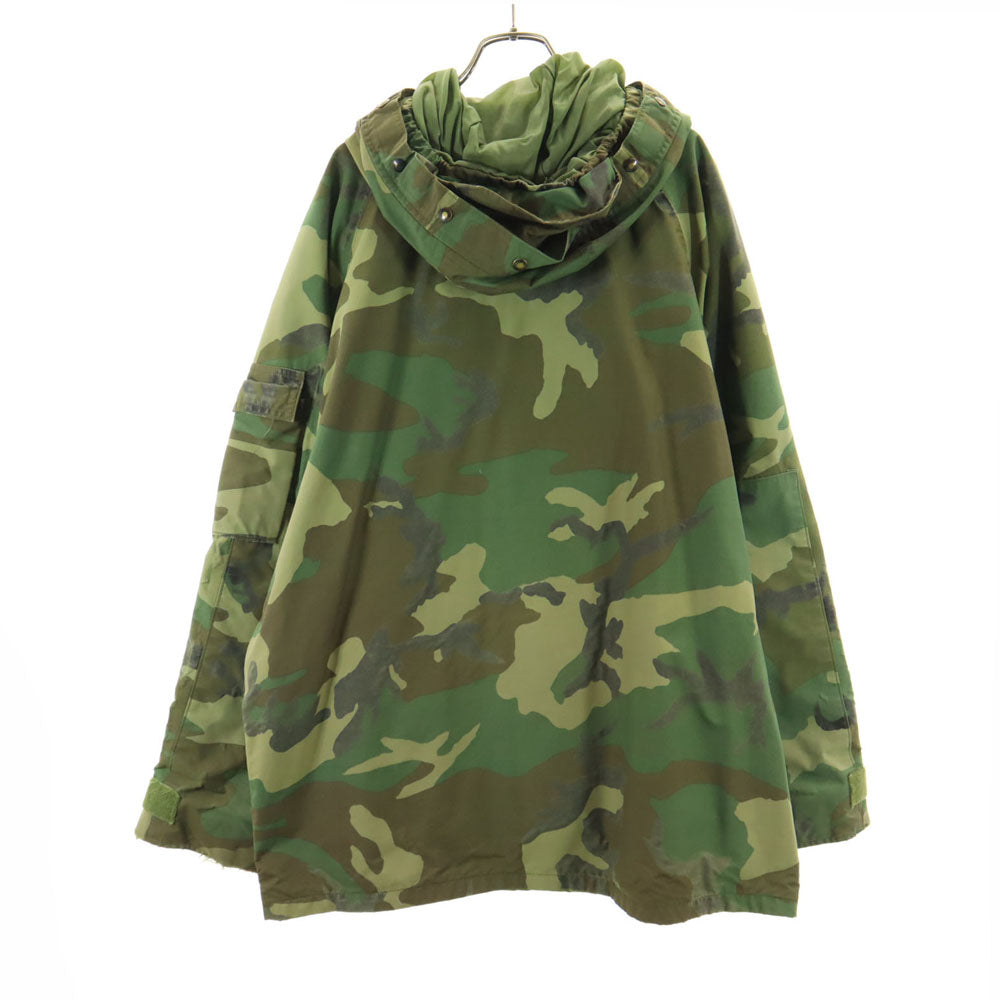 US ARMY 90s GORE-TEX ECWCS Woodland Camo Parka Jacket Size L