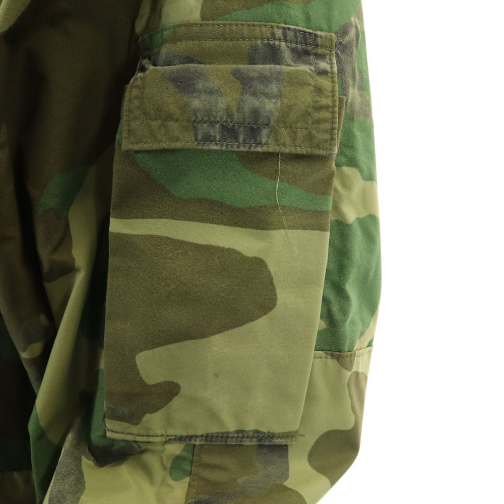 US ARMY 90s GORE-TEX ECWCS Woodland Camo Parka Jacket Size L