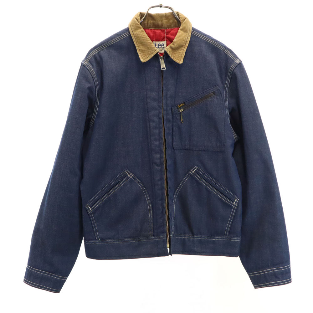 Lee 70s Vintage USA 91B Quilted Lined Jacket Blue