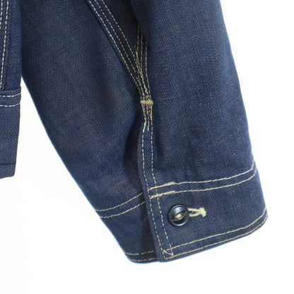 Lee 70s Vintage USA 91B Quilted Lined Jacket Blue