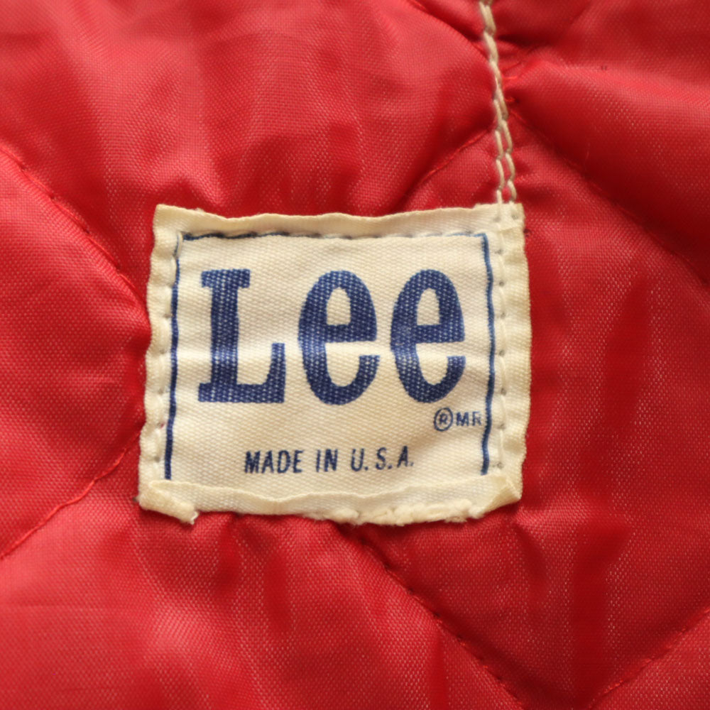 Lee 70s Vintage USA 91B Quilted Lined Jacket Blue