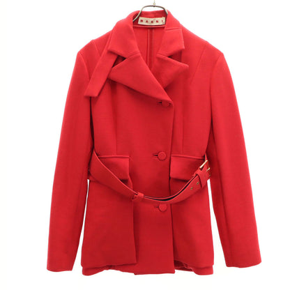 MARNI Italian Red Jacket Size 38