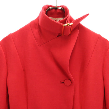 MARNI Italian Red Jacket Size 38
