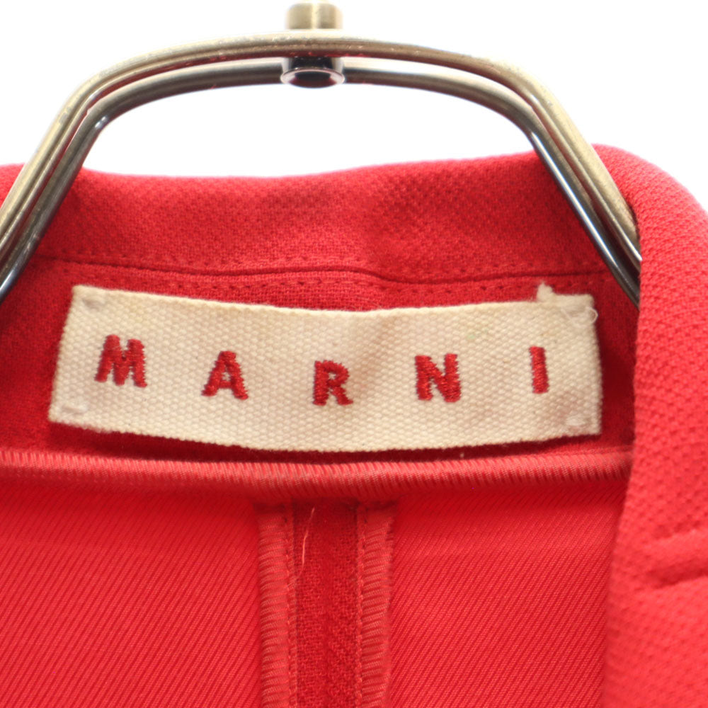MARNI Italian Red Jacket Size 38