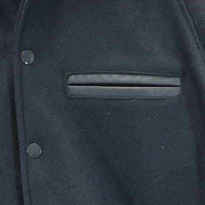 SKOOKUM USA Made Melton Varsity Jacket Charcoal Gray Size 36