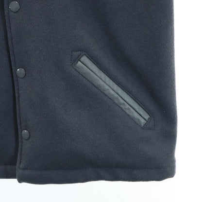 SKOOKUM USA Made Melton Varsity Jacket Charcoal Gray Size 36