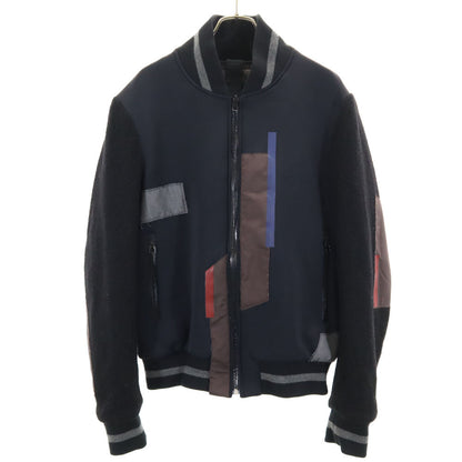 GIAN CARLO ROSSI Padded Varsity Jacket Black Size 50