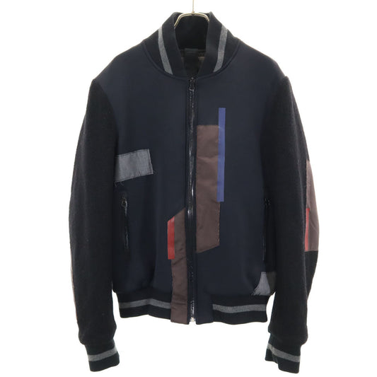 GIAN CARLO ROSSI Padded Varsity Jacket Black Size 50